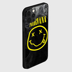 Чехол для iPhone 12 Pro Max Nirvana Smoke, цвет: 3D-черный — фото 2