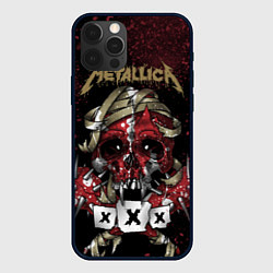 Чехол для iPhone 12 Pro Max Metallica: XXX, цвет: 3D-черный