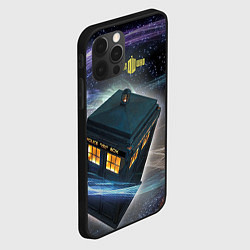 Чехол для iPhone 12 Pro Max Police Box, цвет: 3D-черный — фото 2