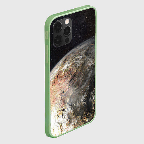 Чехол iPhone 12 Pro Max Плутон / 3D-Салатовый – фото 2