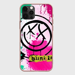Чехол iPhone 12 Pro Max Blink-182: Purple Smile