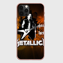 Чехол iPhone 12 Pro Max Metallica: James Hetfield