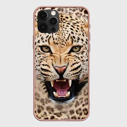 Чехол iPhone 12 Pro Max Взгляд леопарда