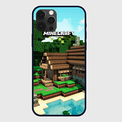 Чехол iPhone 12 Pro Max Minecraft House