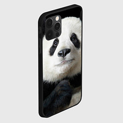 Чехол для iPhone 12 Pro Max Взгляд пандочки, цвет: 3D-черный — фото 2
