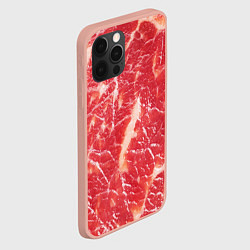 Чехол для iPhone 12 Pro Max Мясо, цвет: 3D-светло-розовый — фото 2