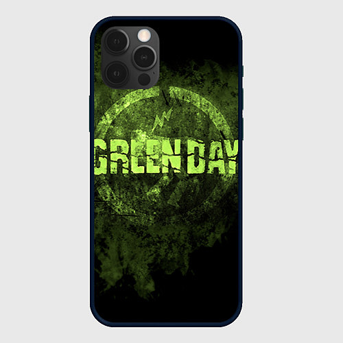 Чехол iPhone 12 Pro Max Green Day: Acid Voltage / 3D-Черный – фото 1