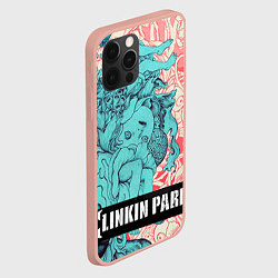 Чехол для iPhone 12 Pro Max Linkin Park: Sky Girl, цвет: 3D-светло-розовый — фото 2