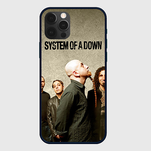 Чехол iPhone 12 Pro Max System of a Down / 3D-Черный – фото 1