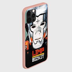 Чехол для iPhone 12 Pro Max Limp Bizkit: Faith Face, цвет: 3D-светло-розовый — фото 2