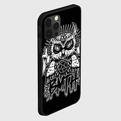 Чехол для iPhone 12 Pro Max BMTH Owl, цвет: 3D-черный — фото 2