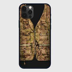 Чехол для iPhone 12 Pro Max Жилетка охотника, цвет: 3D-черный