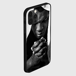 Чехол для iPhone 12 Pro Max Майк Тайсон, цвет: 3D-черный — фото 2