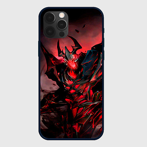 Чехол iPhone 12 Pro Max Shadow Fiend / 3D-Черный – фото 1