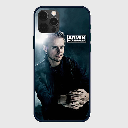 Чехол iPhone 12 Pro Max Armin Van Buuren / 3D-Черный – фото 1