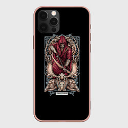 Чехол для iPhone 12 Pro Max Стрелец, цвет: 3D-светло-розовый