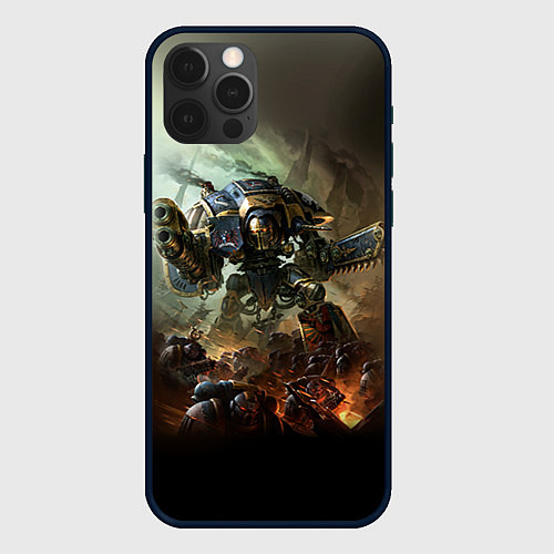 Чехол iPhone 12 Pro Max Титан / 3D-Черный – фото 1