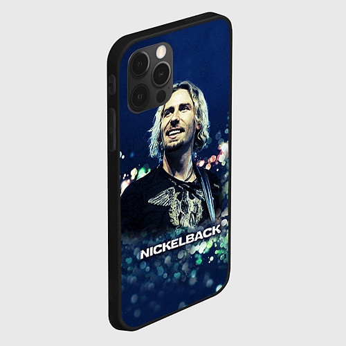 Чехол iPhone 12 Pro Max Nickelback: Chad Kroeger / 3D-Черный – фото 2