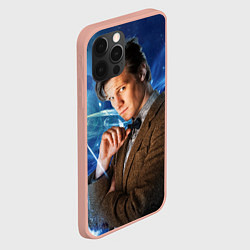 Чехол для iPhone 12 Pro Max 11th Doctor Who, цвет: 3D-светло-розовый — фото 2