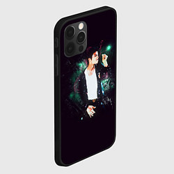 Чехол для iPhone 12 Pro Max Michael Jackson, цвет: 3D-черный — фото 2