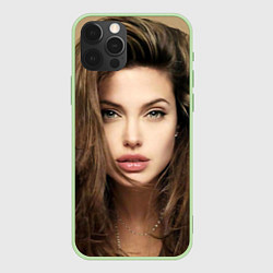 Чехол iPhone 12 Pro Max Анжелина Джоли