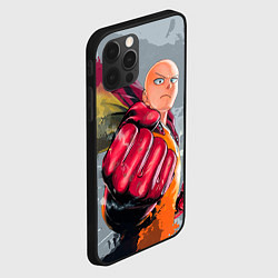 Чехол для iPhone 12 Pro Max One Punch Man Fist, цвет: 3D-черный — фото 2