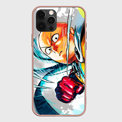 Чехол iPhone 12 Pro Max One Punch Man Rage