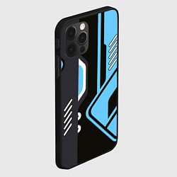 Чехол для iPhone 12 Pro Max CS:GO Vulcan, цвет: 3D-черный — фото 2