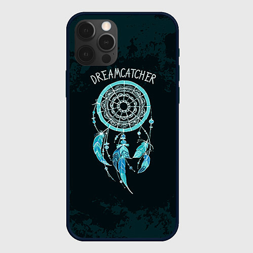 Чехол iPhone 12 Pro Max Dreamcatcher / 3D-Черный – фото 1