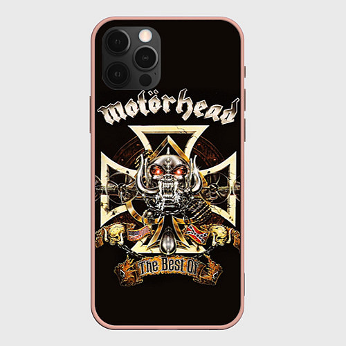 Чехол iPhone 12 Pro Max Motorhead: The best of / 3D-Светло-розовый – фото 1