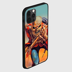 Чехол для iPhone 12 Pro Max Iron Maiden: Crash arrow, цвет: 3D-черный — фото 2