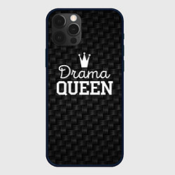 Чехол для iPhone 12 Pro Max Drama queen, цвет: 3D-черный