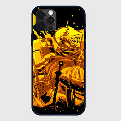 Чехол для iPhone 12 Pro Max Dark Souls: Gold Knight, цвет: 3D-черный