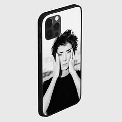 Чехол для iPhone 12 Pro Max Молодая Земфира, цвет: 3D-черный — фото 2