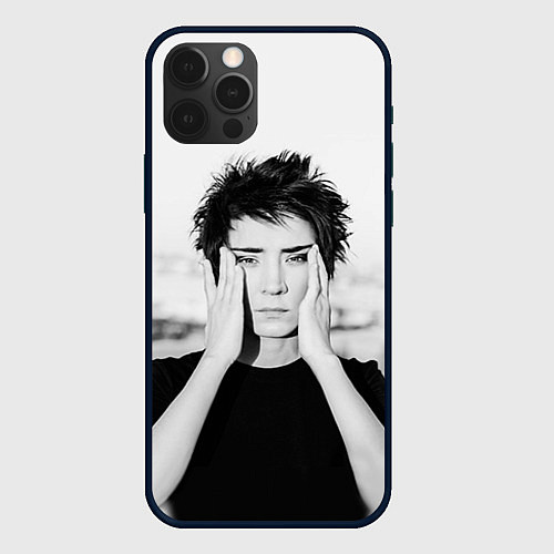 Чехол iPhone 12 Pro Max Молодая Земфира / 3D-Черный – фото 1