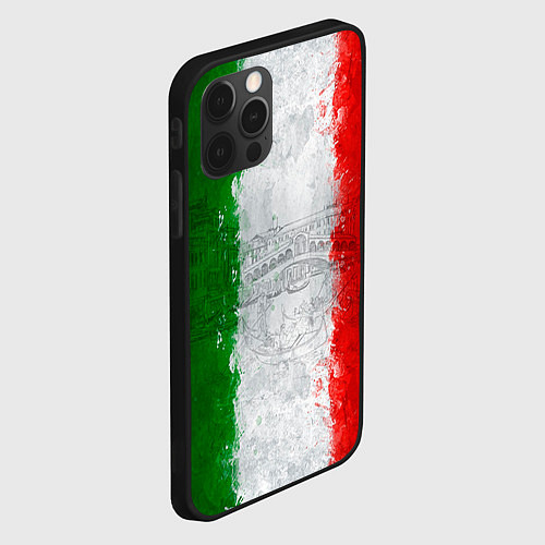 Чехол iPhone 12 Pro Max Italian / 3D-Черный – фото 2