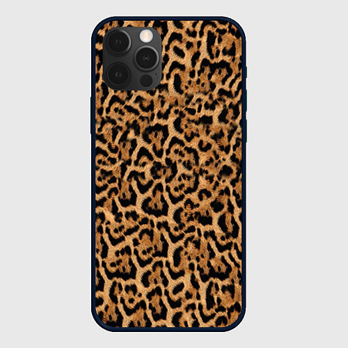 Чехол iPhone 12 Pro Max Jaguar / 3D-Черный – фото 1