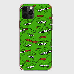 Чехол iPhone 12 Pro Max Sad frogs