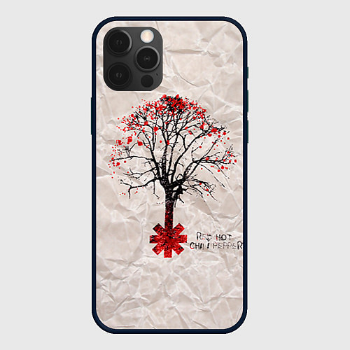Чехол iPhone 12 Pro Max RHCP: Red Tree / 3D-Черный – фото 1