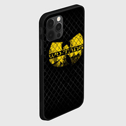 Чехол для iPhone 12 Pro Max Wu-Tang Clan: Grid, цвет: 3D-черный — фото 2