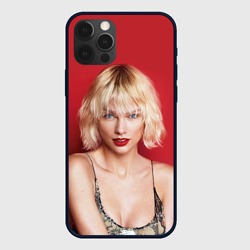 Чехол iPhone 12 Pro Max Taylor Swift / 3D-Черный – фото 1