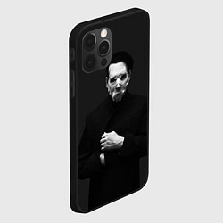 Чехол для iPhone 12 Pro Max Marilyn Manson, цвет: 3D-черный — фото 2