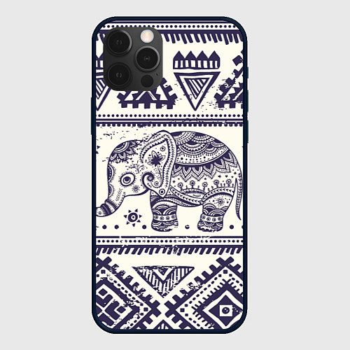 Чехол iPhone 12 Pro Max Африка / 3D-Черный – фото 1