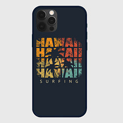 Чехол для iPhone 12 Pro Hawaii Surfing, цвет: 3D-черный