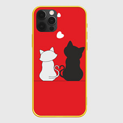 Чехол iPhone 12 Pro Cat Love