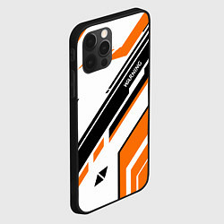 Чехол для iPhone 12 Pro CS:GO Asiimov P90 Style, цвет: 3D-черный — фото 2