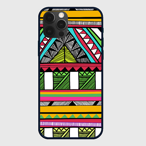 Чехол iPhone 12 Pro Зимбабве / 3D-Черный – фото 1