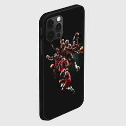 Чехол для iPhone 12 Pro Michael Jordan Style, цвет: 3D-черный — фото 2