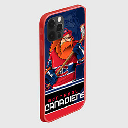 Чехол для iPhone 12 Pro Montreal Canadiens, цвет: 3D-красный — фото 2