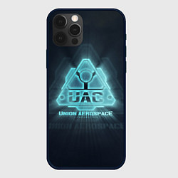 Чехол для iPhone 12 Pro Union Aerospace corporation, цвет: 3D-черный